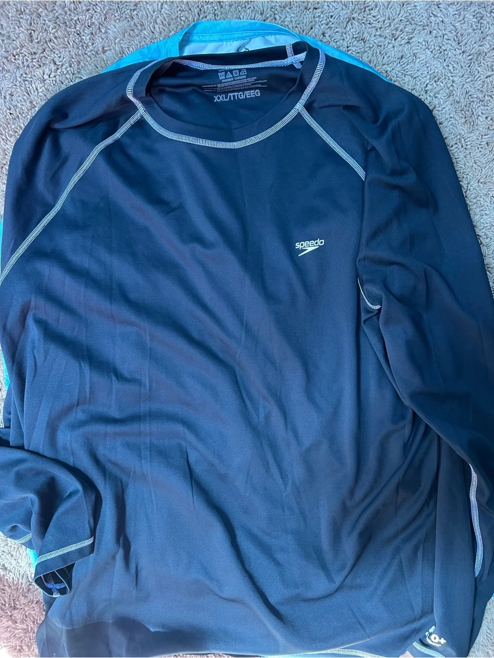 Speedo Men’s Swim Rash Guard XXL